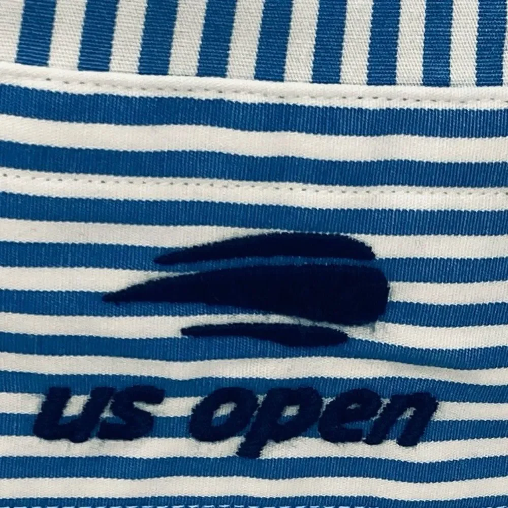 Polo Ralph Lauren US Open Tennis Staff Men’s Striped Shirt SZ 171/2-XL Like New
